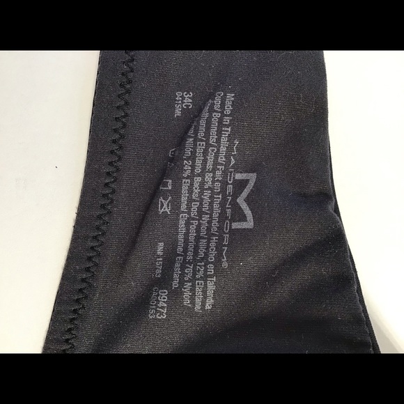 Made form black Lacey bra size 34C - Picture 4 of 6